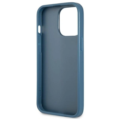 Kup Etui Guess GUHCP13LP4TPB Apple iPhone 13 Pro niebieski/blue hardcase 4G Triangle Logo Cardslot - GUE2199 - {ean13} - Sklep Home Screen