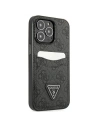 Kup Etui Guess GUHCP13LP4TPK Apple iPhone 13 Pro czarny/black hardcase 4G Triangle Logo Cardslot - GUE2200 - {ean13} - Sklep Home Screen