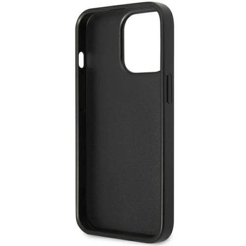 Kup Etui Guess GUHCP13LP4TPK Apple iPhone 13 Pro czarny/black hardcase 4G Triangle Logo Cardslot - GUE2200 - {ean13} - Sklep Home Screen