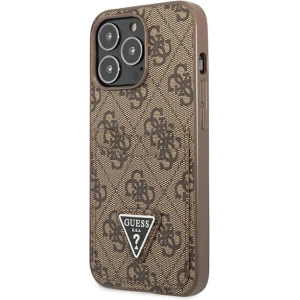 Kup Etui Guess GUHCP13LP4TPW Apple iPhone 13 Pro brązowy/brown hardcase 4G Triangle Logo Cardslot - GUE2202 - {ean13} - Sklep Home Screen