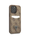 Kup Etui Guess GUHCP13LP4TPW Apple iPhone 13 Pro brązowy/brown hardcase 4G Triangle Logo Cardslot - GUE2202 - {ean13} - Sklep Home Screen