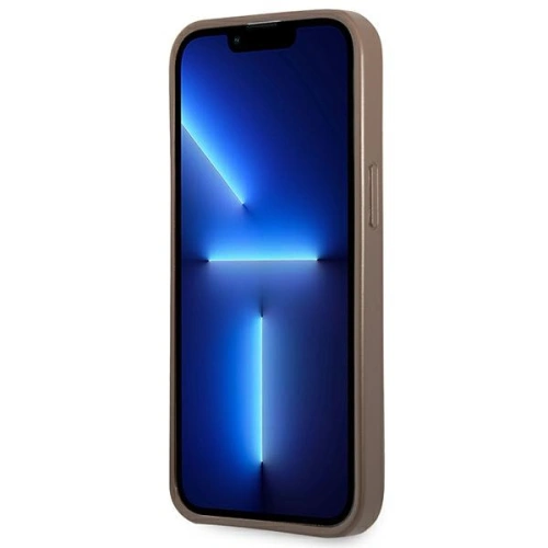 Kup Case Guess GUHCP13LP4TPW Apple iPhone 13 Pro braun/brown Hardcase 4G Triangle Logo Kartenfach - GUE2202 - {ean13} - Sklep Home Screen