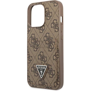 Kup Etui Guess GUHCP13LP4TPW Apple iPhone 13 Pro brązowy/brown hardcase 4G Triangle Logo Cardslot - GUE2202 - {ean13} - Sklep Home Screen