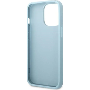 Kup Etui Guess GUHCP13LPS4MB Apple iPhone 13 Pro niebieski/blue hardcase Saffiano 4G Small Metal Logo - GUE2203 - {ean13} - Sklep Home Screen