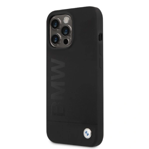 Kup Case BMW BMHMP13LSLBLBK Apple iPhone 13 Pro schwarz/black hardcase Silikon Signature Logo Magsafe - BMW326 - {ean13} - Sklep Home Screen