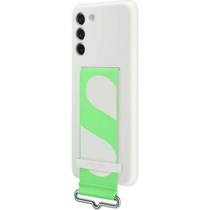 Kup Etui Samsung Galaxy S21 EF-GG990TW fehér/white Silicone Cover Strap - SMG772 - {ean13} - Sklep Home Screen