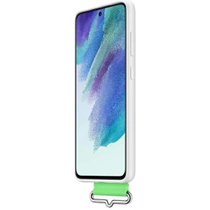 Kup Etui Samsung Galaxy S21 EF-GG990TW fehér/white Silicone Cover Strap - SMG772 - {ean13} - Sklep Home Screen