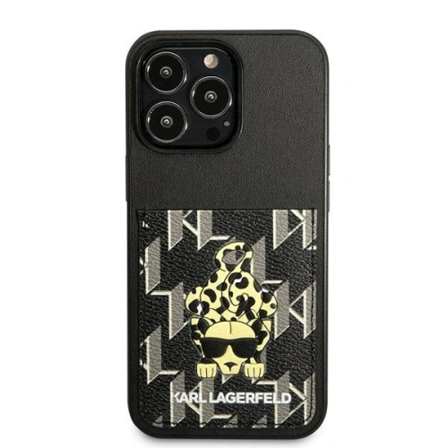 Kup Etui Karl Lagerfeld KLHCP13LCANCNK Apple iPhone 13 Pro hardcase fekete/black Karlimals Cardslot - KLD1207 - {ean13} - Sklep Home Screen