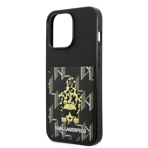 Kup Etui Karl Lagerfeld KLHCP13LCANCNK Apple iPhone 13 Pro hardcase fekete/black Karlimals Cardslot - KLD1207 - {ean13} - Sklep Home Screen