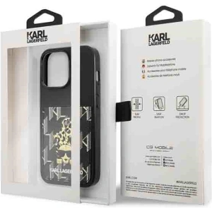 Kup Etui Karl Lagerfeld KLHCP13LCANCNK Apple iPhone 13 Pro hardcase czarny/black Karlimals Cardslot - KLD1207 - {ean13} - Sklep Home Screen