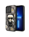 Etui Karl Lagerfeld KLHCP13LPMNFIK1 Apple iPhone 13 Pro gri/grey Floare Ikonik Karl