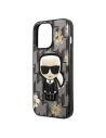 Buy Karl Lagerfeld KLHCP13LPMNFIK1 Apple iPhone 13 Pro grey Flower Ikonik Karl - KLD1208 - {ean13} - Home Screen Store Europe