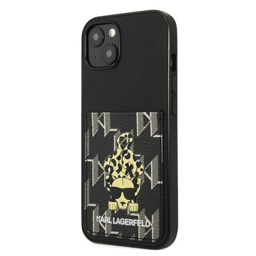 Kup Case Karl Lagerfeld KLHCP13MCANCNK Apple iPhone 13 Hardcase schwarz/black Karlimals Cardslot - KLD1209 - {ean13} - Sklep Home Screen