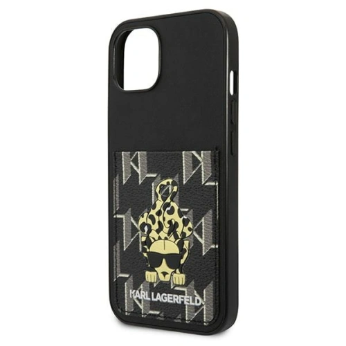 Kup Case Karl Lagerfeld KLHCP13MCANCNK Apple iPhone 13 Hardcase schwarz/black Karlimals Cardslot - KLD1209 - {ean13} - Sklep Home Screen