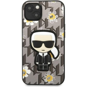Kup Case Karl Lagerfeld KLHCP13SPMNFIK1 Apple iPhone 13 mini grau/grey Flower Ikonik Karl - KLD1211 - {ean13} - Sklep Home Screen