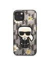 Kup Etui Karl Lagerfeld KLHCP13SPMNFIK1 Apple iPhone 13 mini gri/grey Floare Ikonik Karl - KLD1211 - {ean13} - Sklep Home Screen