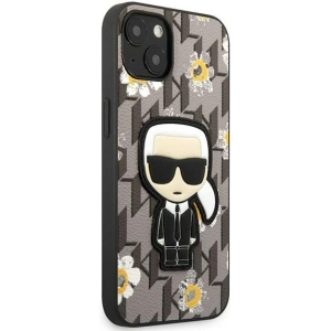 Kup Case Karl Lagerfeld KLHCP13SPMNFIK1 Apple iPhone 13 mini grau/grey Flower Ikonik Karl - KLD1211 - {ean13} - Sklep Home Screen