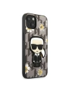 Kup Etui Karl Lagerfeld KLHCP13SPMNFIK1 Apple iPhone 13 mini gri/grey Floare Ikonik Karl - KLD1211 - {ean13} - Sklep Home Screen