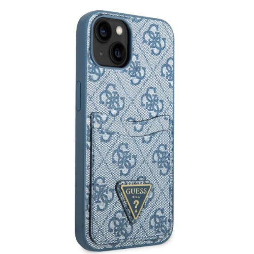 Kup Case Guess GUHCP13MP4TPB Apple iPhone 13 blau/hardcase 4G Triangle Logo Kartenfach - GUE2205 - {ean13} - Sklep Home Screen