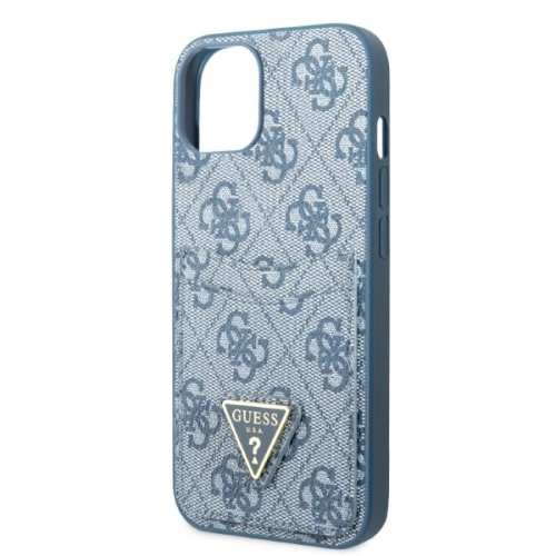 Kup Case Guess GUHCP13MP4TPB Apple iPhone 13 blau/hardcase 4G Triangle Logo Kartenfach - GUE2205 - {ean13} - Sklep Home Screen