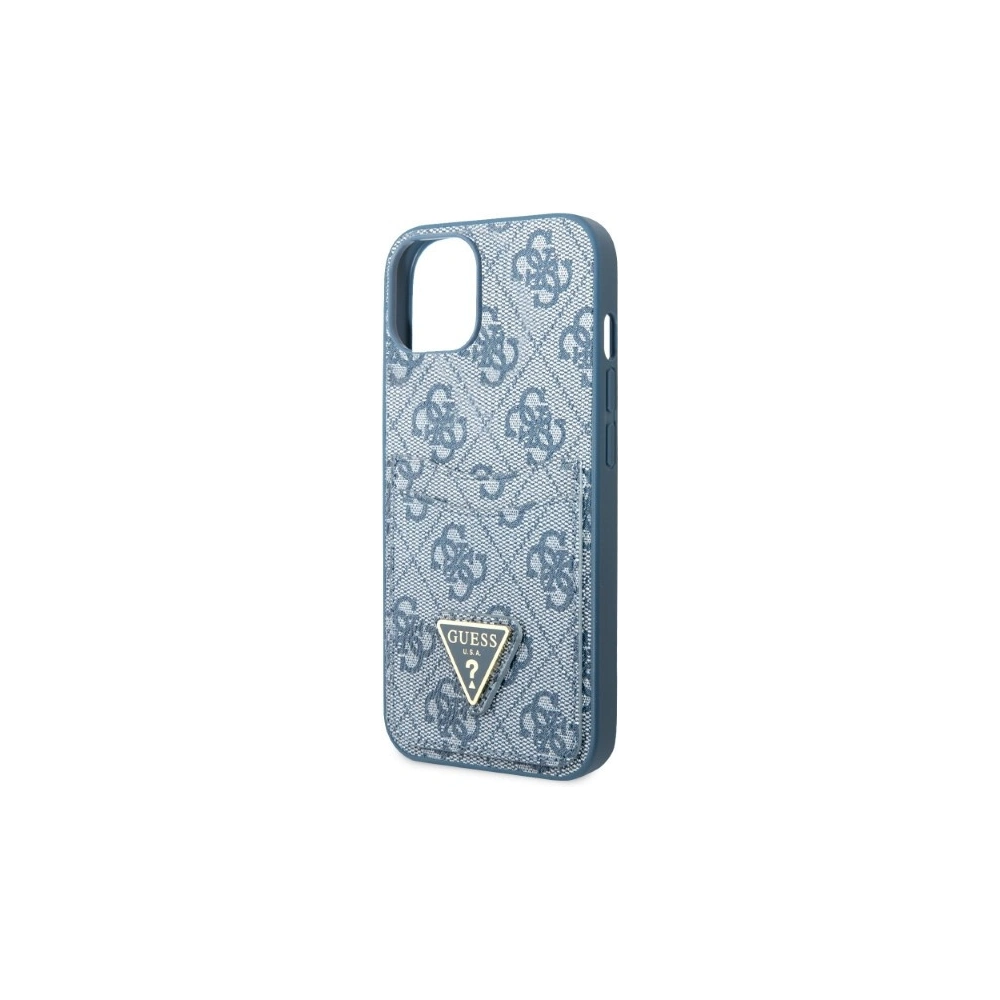 Etui Guess GUHCP13MP4TPB Apple iPhone 13 niebieski/blue hardcase 4G Triangle Logo Cardslot