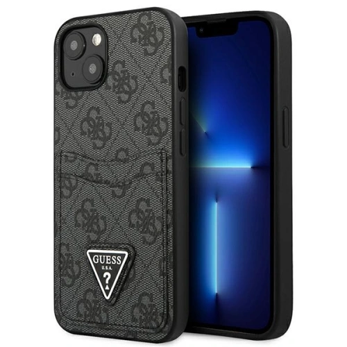 Kup Etui Guess GUHCP13MP4TPK Apple iPhone 13 černý/black hardcase 4G Triangle Logo Cardslot - GUE2206 - {ean13} - Sklep Home Screen