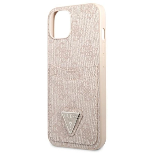 Kup Etui Guess GUHCP13MP4TPP Apple iPhone 13 różowy/pink hardcase 4G Triangle Logo Cardslot - GUE2207 - {ean13} - Sklep Home Screen