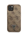 Kup Etui Guess GUHCP13MP4TPW Apple iPhone 13 brązowy/brown hardcase 4G Triangle Logo Cardslot - GUE2208 - {ean13} - Sklep Home Screen
