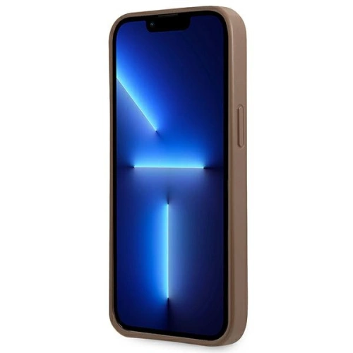 Kup Etui Guess GUHCP13MP4TPW Apple iPhone 13 barna/brown keménytok 4G Triangle Logo Kártyahely - GUE2208 - {ean13} - Sklep Home Screen