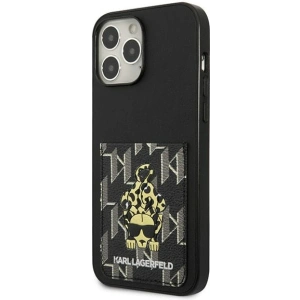 Buy Karl Lagerfeld KLHCP13XCANCNK Apple iPhone 13 Pro Max hardcase black Karlimals Cardslot - KLD1212 - {ean13} - Home Screen Store Europe