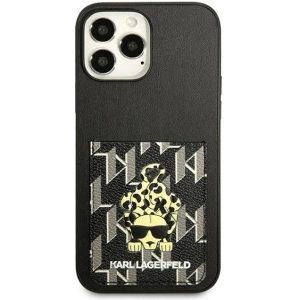 Buy Karl Lagerfeld KLHCP13XCANCNK Apple iPhone 13 Pro Max hardcase black Karlimals Cardslot - KLD1212 - {ean13} - Home Screen Store Europe