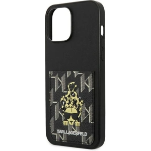 Buy Karl Lagerfeld KLHCP13XCANCNK Apple iPhone 13 Pro Max hardcase black Karlimals Cardslot - KLD1212 - {ean13} - Home Screen Store Europe