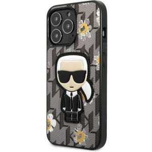 Buy Karl Lagerfeld KLHCP13XPMNFIK1 Apple iPhone 13 Pro Max grey Flower Ikonik Karl - KLD1213 - {ean13} - Home Screen Store Europe
