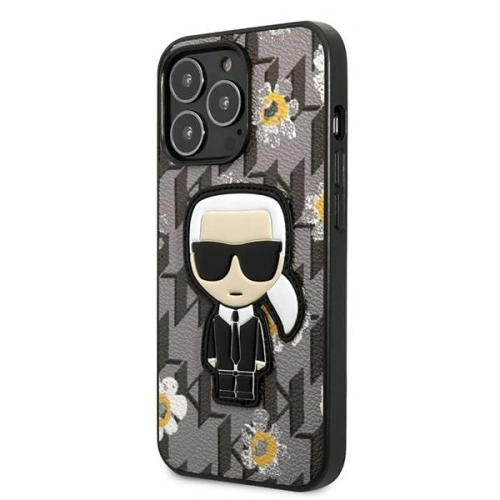 Kup Etui Karl Lagerfeld KLHCP13XPMNFIK1 Apple iPhone 13 Pro Max gri/grey Floare Ikonik Karl - KLD1213 - {ean13} - Sklep Home Screen