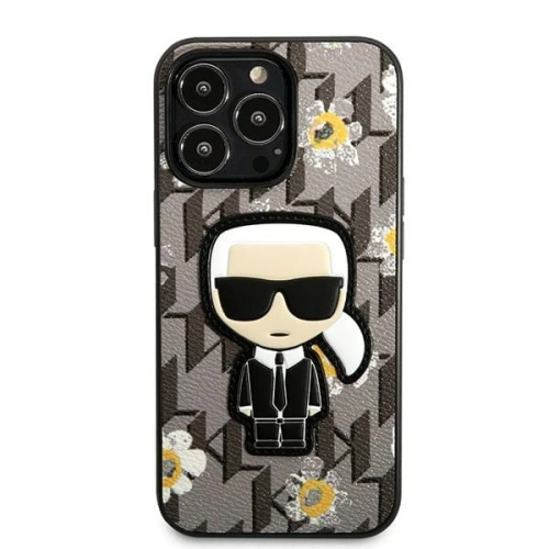 Kup Etui Karl Lagerfeld KLHCP13XPMNFIK1 Apple iPhone 13 Pro Max gri/grey Floare Ikonik Karl - KLD1213 - {ean13} - Sklep Home Screen