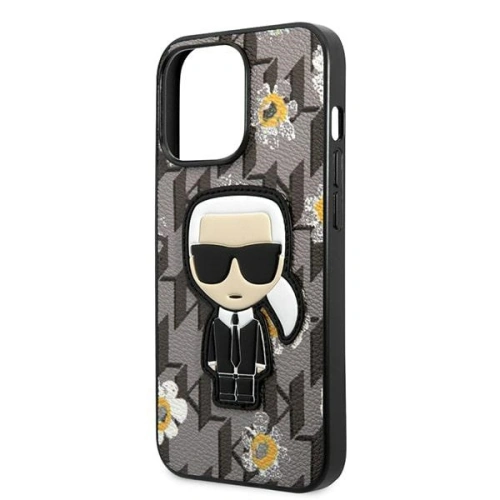 Kup Etui Karl Lagerfeld KLHCP13XPMNFIK1 Apple iPhone 13 Pro Max gri/grey Floare Ikonik Karl - KLD1213 - {ean13} - Sklep Home Screen
