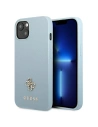Kup Etui Guess GUHCP13MPS4MB Apple iPhone 13 niebieski/blue hardcase Saffiano 4G Small Metal Logo - GUE2209 - {ean13} - Sklep Home Screen