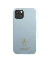 Kup Etui Guess GUHCP13MPS4MB Apple iPhone 13 albastru/blue hardcase Saffiano 4G Small Metal Logo - GUE2209 - {ean13} - Sklep Home Screen