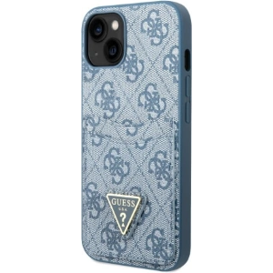 Kup Case Guess GUHCP13SP4TPB Apple iPhone 13 mini blau/blue hardcase 4G Triangle Logo Cardslot - GUE2211 - {ean13} - Sklep Home Screen