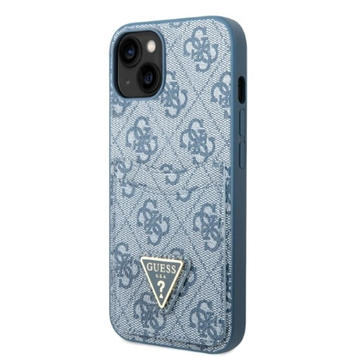 Kup Etui Guess GUHCP13SP4TPB Apple iPhone 13 mini kék/blue hardcase 4G Triangle Logo Cardslot - GUE2211 - {ean13} - Sklep Home Screen