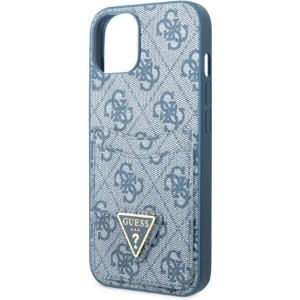 Kup Etui Guess GUHCP13SP4TPB Apple iPhone 13 mini albastru/blue hardcase 4G Triangle Logo Cardslot - GUE2211 - {ean13} - Sklep Home Screen