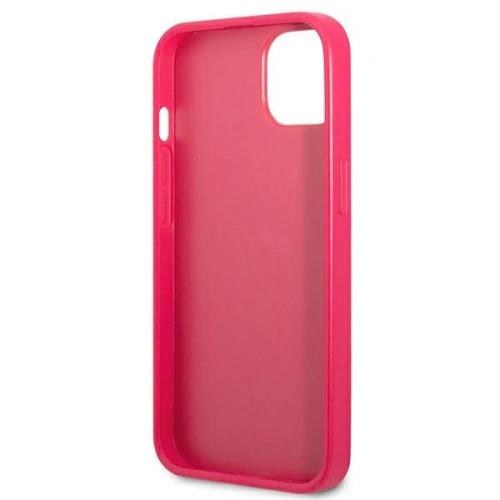 Kup Etui Guess GUHCP13SPS4MF Apple iPhone 13 mini rózsaszín/pink kemény tok Saffiano 4G Kis Fém Logó - GUE2216 - {ean13} - Sklep Home Screen