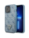 Case Guess GUHCP13XP4TPB Apple iPhone 13 Pro Max blau/blue hardcase 4G Triangle Logo Kartenfach