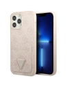 Case Guess GUHCP13XP4TPP Apple iPhone 13 Pro Max rosa/pink Hardcase 4G Triangle Logo Kartenfach