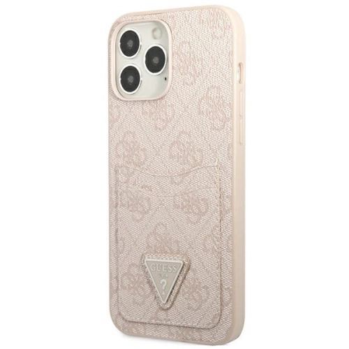 Kup Etui Guess GUHCP13XP4TPP Apple iPhone 13 Pro Max rózsaszín/pink kemény tok 4G Triangle Logo Kártyafoglalat - GUE2219 - {ean13} - Sklep Home Screen