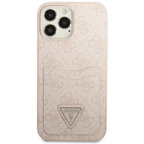 Kup Etui Guess GUHCP13XP4TPP Apple iPhone 13 Pro Max růžový/pink hardcase 4G Triangle Logo Cardslot - GUE2219 - {ean13} - Sklep Home Screen