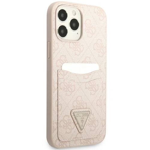 Kup Etui Guess GUHCP13XP4TPP Apple iPhone 13 Pro Max růžový/pink hardcase 4G Triangle Logo Cardslot - GUE2219 - {ean13} - Sklep Home Screen