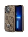 Etui Guess GUHCP13XP4TPW Apple iPhone 13 Pro Max hnědý/brown hardcase 4G Triangle Logo Cardslot