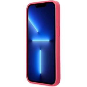 Buy Guess GUHCP13XPS4MF Apple iPhone 13 Pro Max pink hardcase Saffiano 4G Small Metal Logo - GUE2222 - {ean13} - Home Screen Store Europe