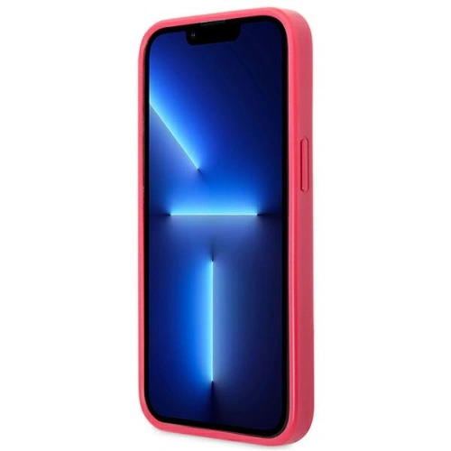Kup Etui Guess GUHCP13XPS4MF Apple iPhone 13 Pro Max roz/roz hardcase Saffiano 4G Small Metal Logo - GUE2222 - {ean13} - Sklep Home Screen